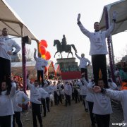 Rosenmontags-Tribüne (16.02.15)