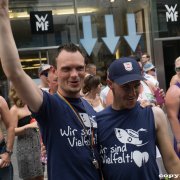 Teilnahme am CSD (05.07.15)